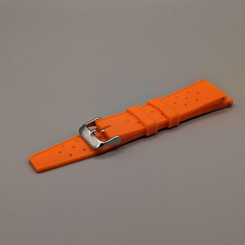 Zanzibar Tropic Watch Band in Sunset Orange Quick Release image 0