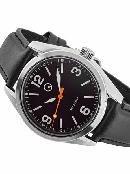 Islander Automatic Watch with Leather Strap and an AR Dome Sapphire Crystal #ISL-54
