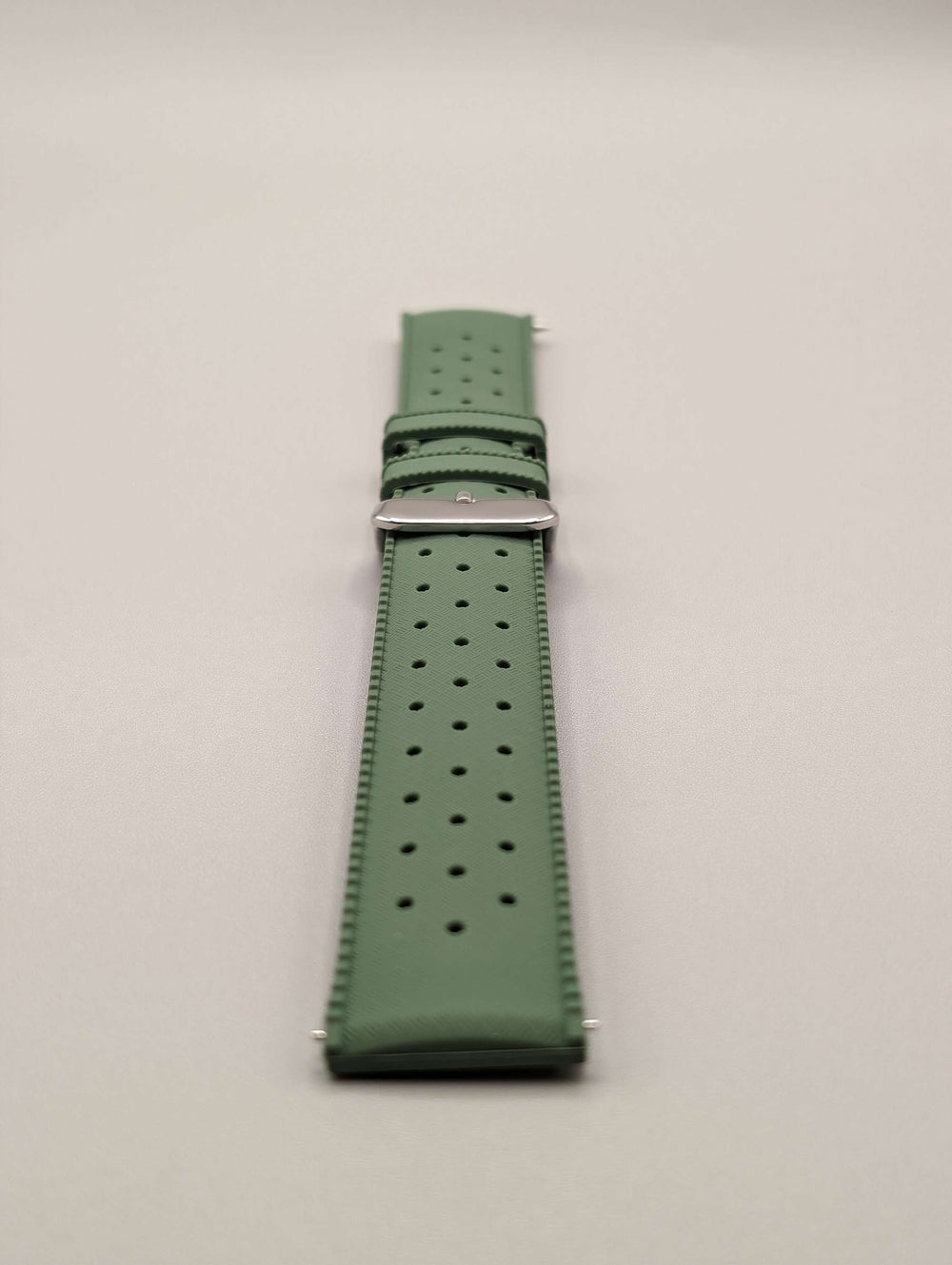 Zanzibar Tropic Watch Band in Gator Green Quick Release image 2
