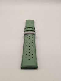 Zanzibar Tropic Watch Band in Gator Green Quick Release image 2