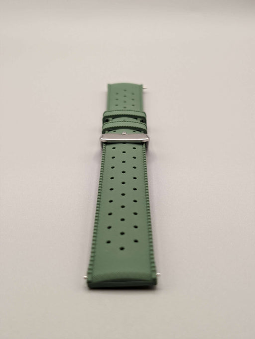 Zanzibar Tropic Watch Band in Gator Green Quick Release image 2