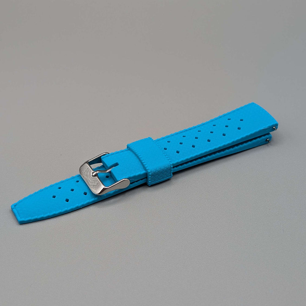 Zanzibar Tropic Watch Band in Lagoon Blue Quick Release image 0