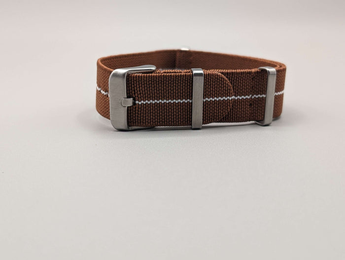 HMS FLX NATO Watch Band in Toasted Brown image 0