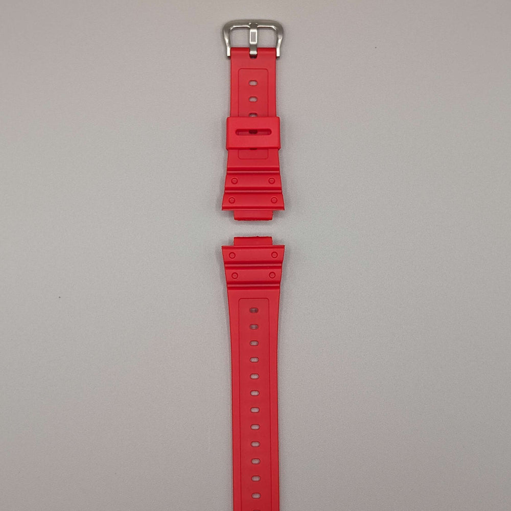 Oakfit in Bright Red G-Shock GA2100 replacement strap image 2