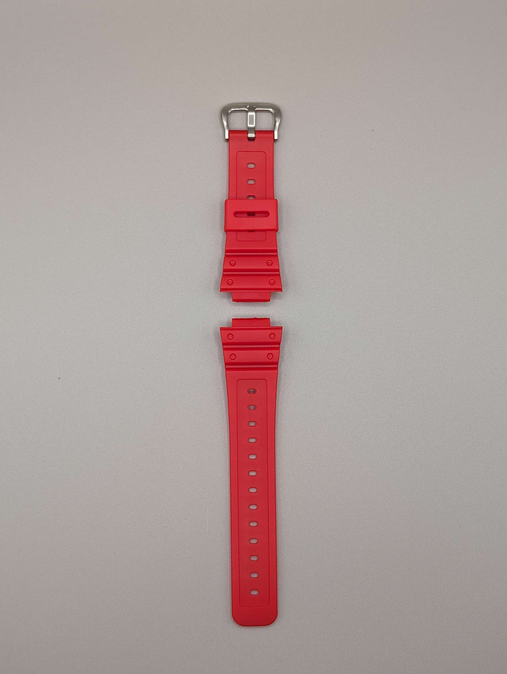 Oakfit in Bright Red G-Shock GA2100 replacement strap image 2