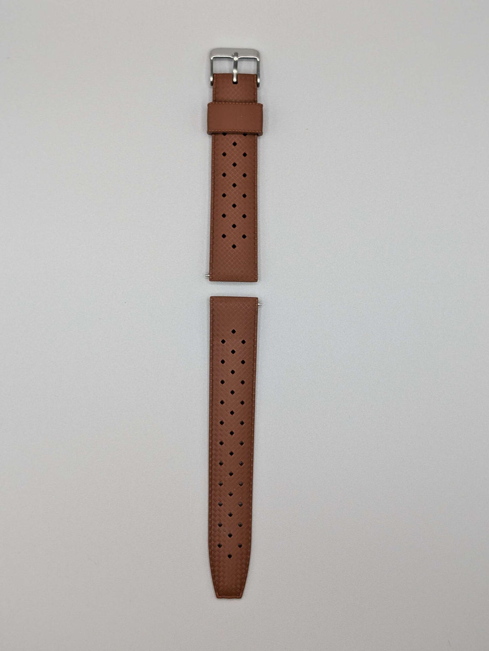 Zanzibar Tropic Watch Band in Toasted Brown Quick Release image 2