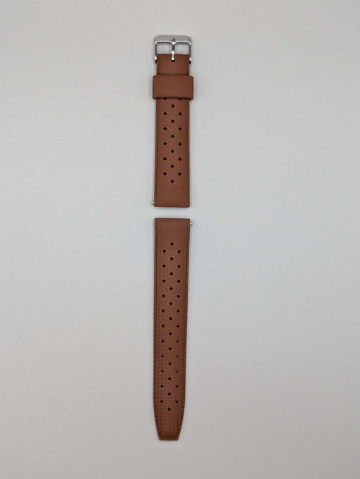 Zanzibar Tropic Watch Band in Toasted Brown Quick Release image 2
