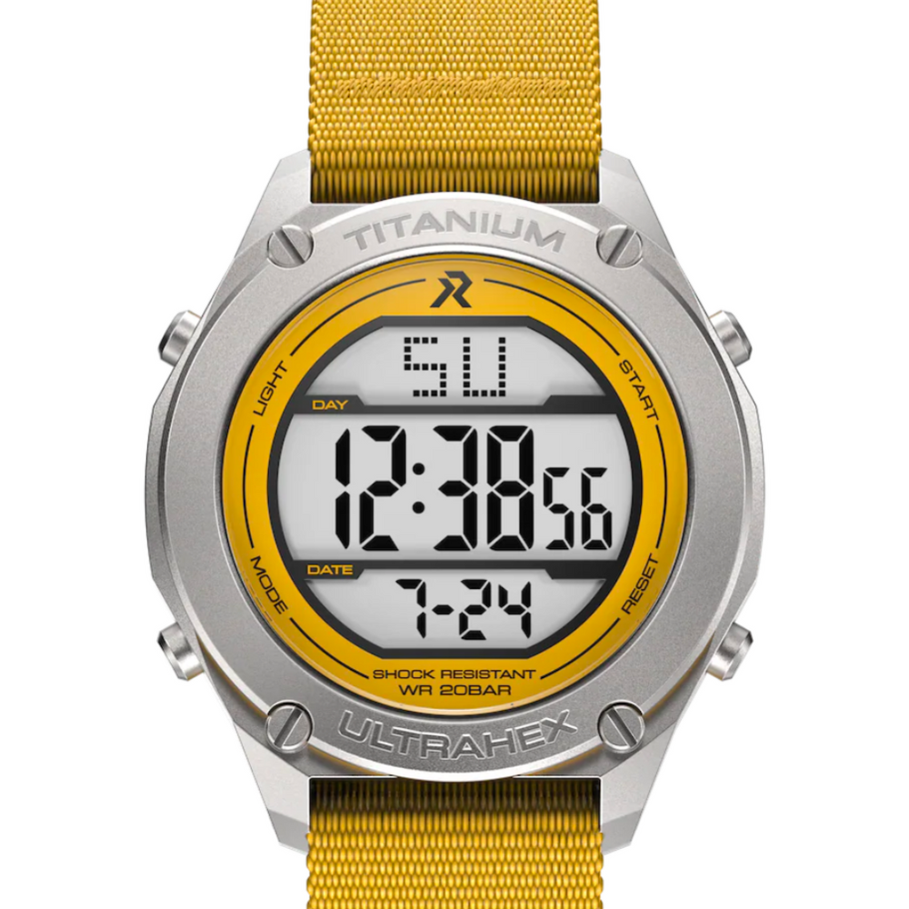 RZE UltraHex Titanium Digital (UTD) Medallion Yellow image 0