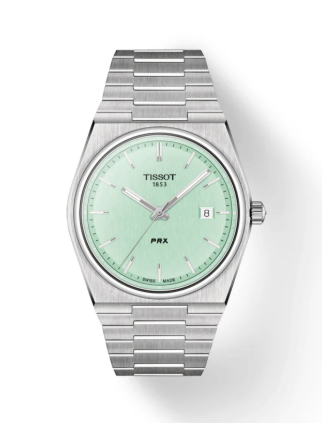 Tissot PRX 40 Quartz Light Green Dial T137.410.11.091.01