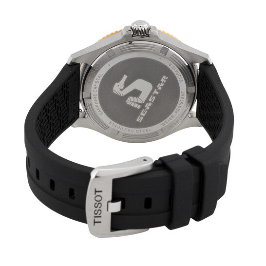 image Tissot Seastar 1000 40mm Black/Gold Quartz T120.410.27.051.00