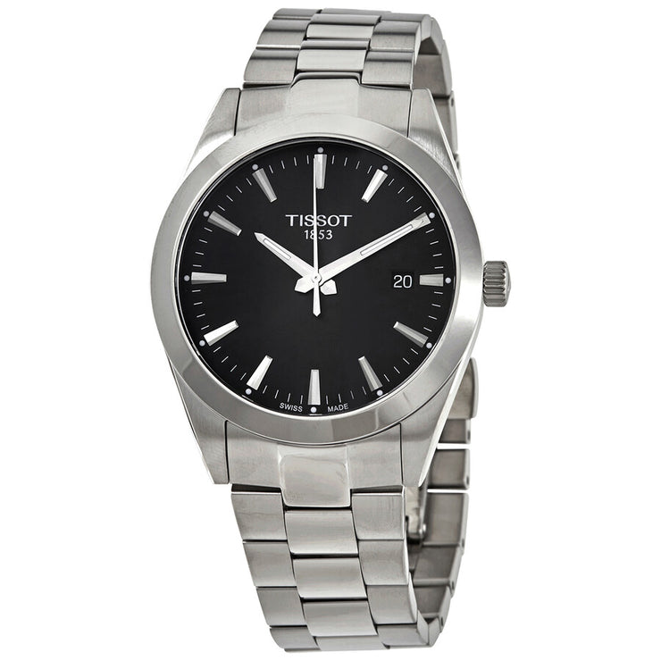 Tissot Gentleman Quartz Black Dial T127.410.11.051.00