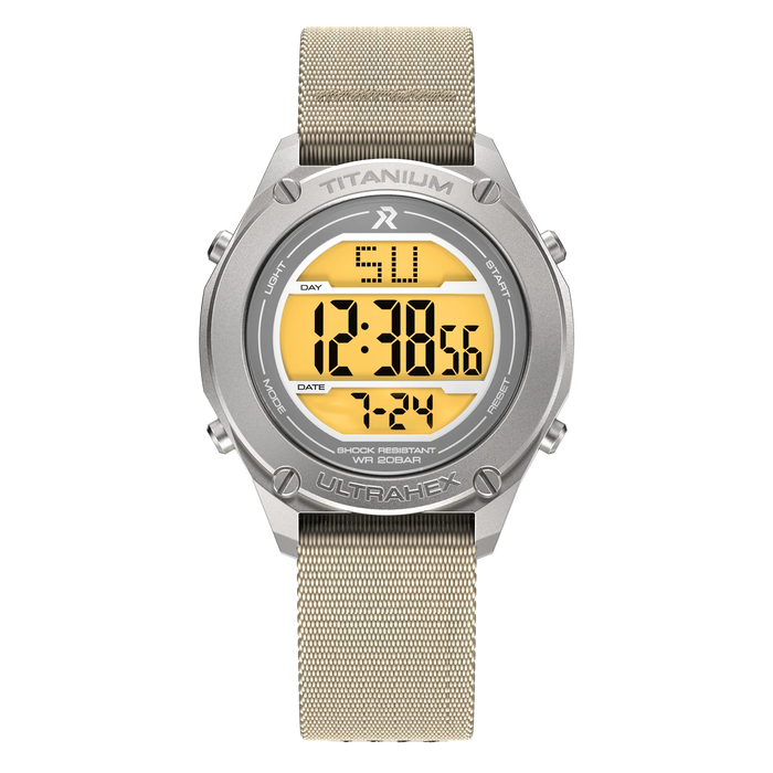 RZE UltraHex Titanium Digital UTD-8000 Gray